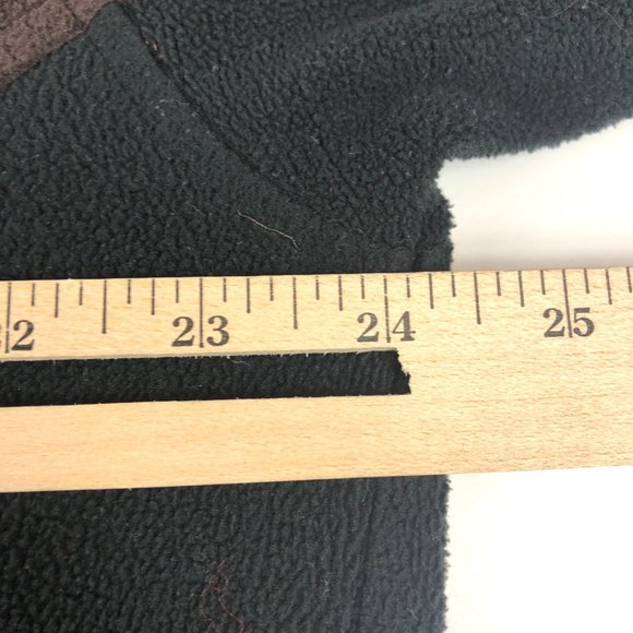 Spyder Sweater Men's Extra Large Brown Fleece Quarter Zip Pullover Casual - Picture 12 of 12